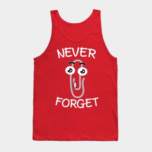 Never Forget the Clip Tank Top